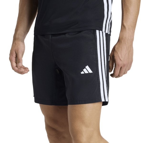 Pantalones Cortos Training Hombre adidas Essentials Base 7in Shorts  Black/White KA35217in