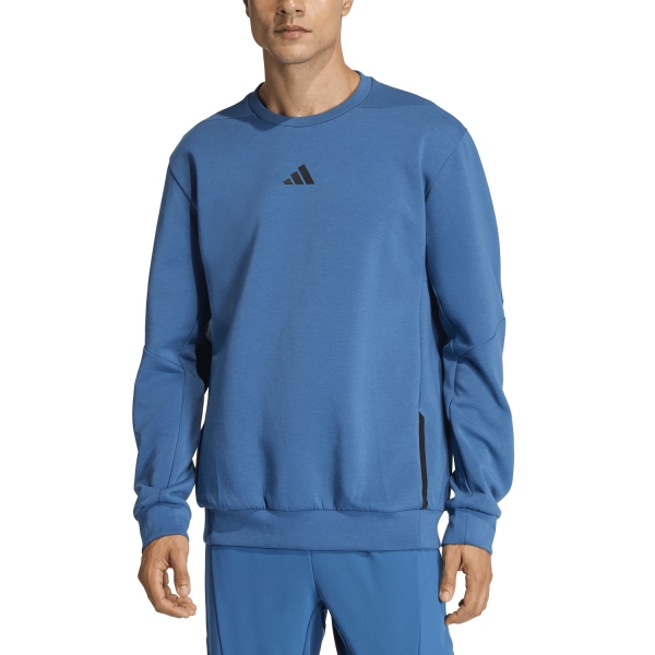 Maglia Allenamento Uomo adidas D4T Crew Maglia  Dusky Petrol KA4820