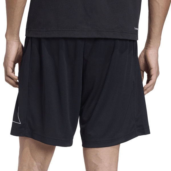 adidas Essentials Big Logo 7in Shorts - Black