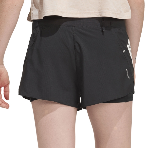 adidas adi365 Formotion Iconic 2 in 1 2in Pantaloncini - Black