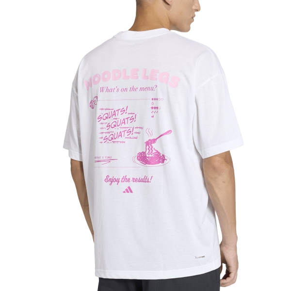 adidas Fun Graphic T-Shirt - White