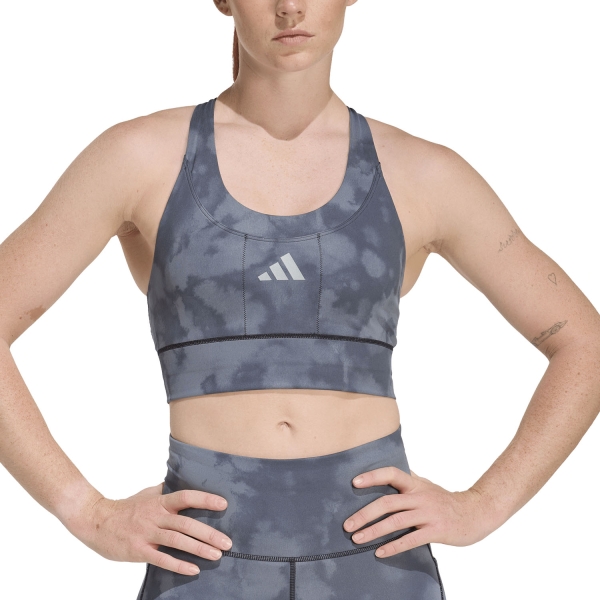 Women's Sports Bra adidas adi365 Pocket Graphic Sports Bra  Black KC5821