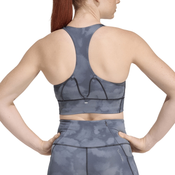 adidas adi365 Pocket Graphic Sports Bra - Black