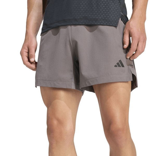 Pantaloncino Training Uomo adidas D4T Power 3 Stripes 5in Pantaloncini  Charcoal KD03565in