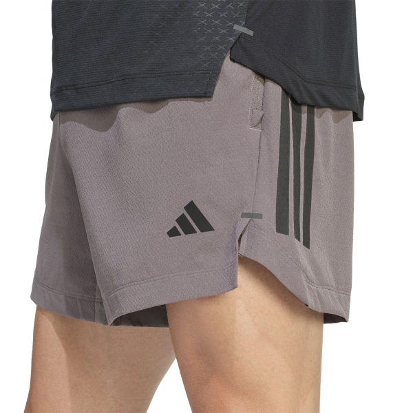 adidas D4T Power 3 Stripes 5in Pantaloncini - Charcoal