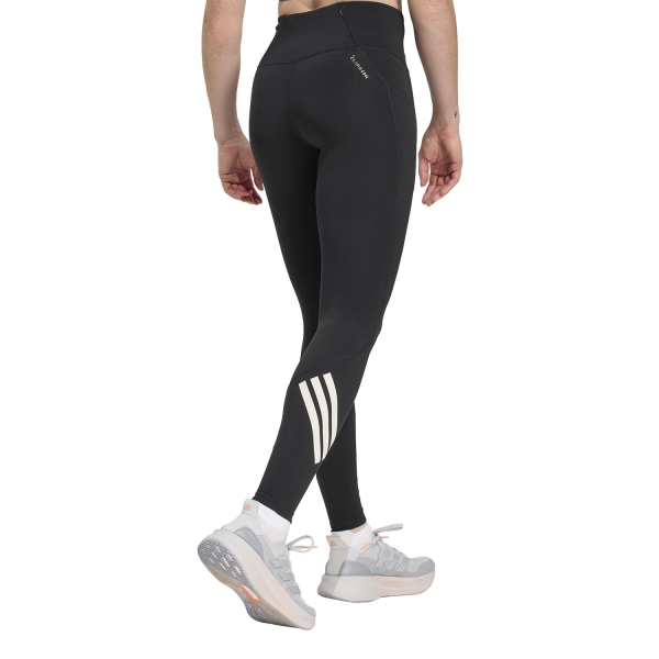 adidas adi365 CLIMACOOL 3 Stripes Tights - Black