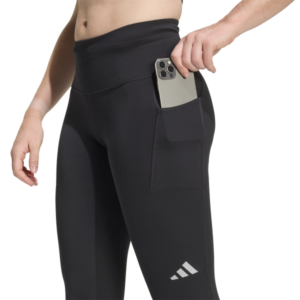 adidas adi365 CLIMACOOL 3 Stripes Tights - Black