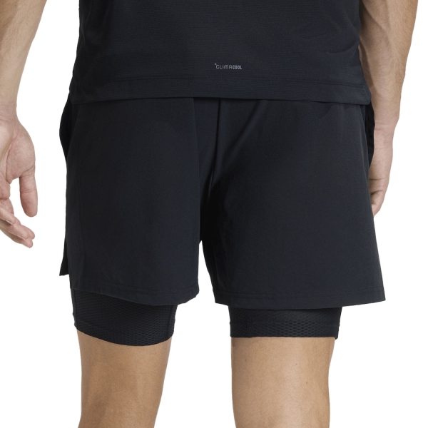 adidas D4T 2 in 1 5in Pantaloncini - Black