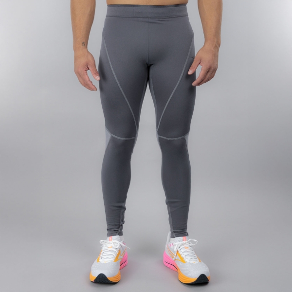 Pantaloni e Tights Running Uomo Mizuno Active Warmalite Tights  Odyssey Gray J2GBC50307