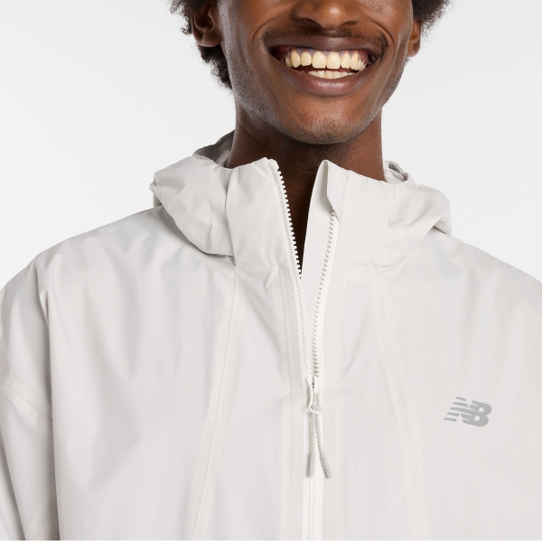 New Balance Better Run Waterproof Giacca - Grey Matter