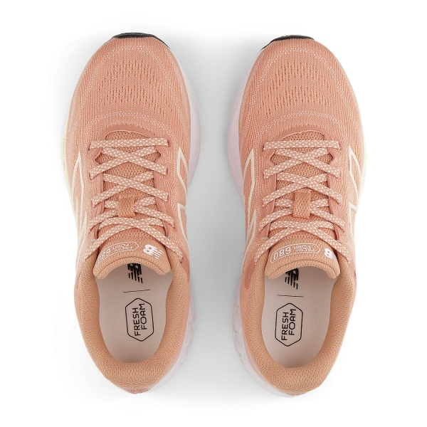 New Balance Fresh Foam 680 v8 - Peach Nectar/White/Permafrost