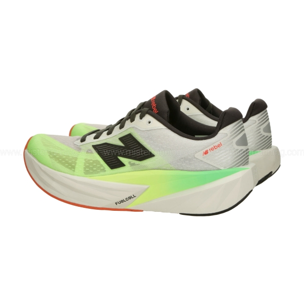 New Balance FuelCell Rebel v5 - White Lime