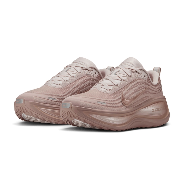 Nike Vomero Plus - Particle Pink/Metallic Rose Gold/Silt Red