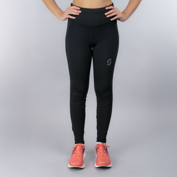 Tights Running Donna Scott Endurance Warm Tights  Black 4032570001