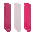 Nike Everyday Plus Cushioned x 3 Socks - Sweet Beet/Silt Red/Rush Pink/White