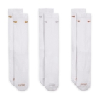Nike Everyday Plus Cushioned x 3 Socks - White/Gold/SIlver/Copper
