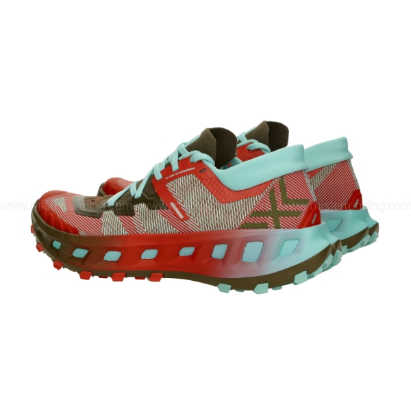X-Bionic TerraSkin X02 - Burnt Red/Aqua/Dark Kaki