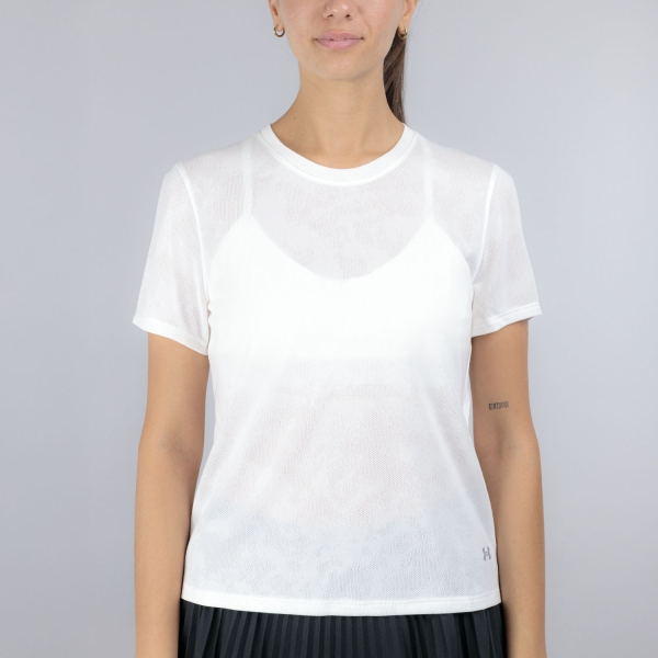 Camiseta Running Mujer Under Armour Launch Logo Camiseta  White 60050960100