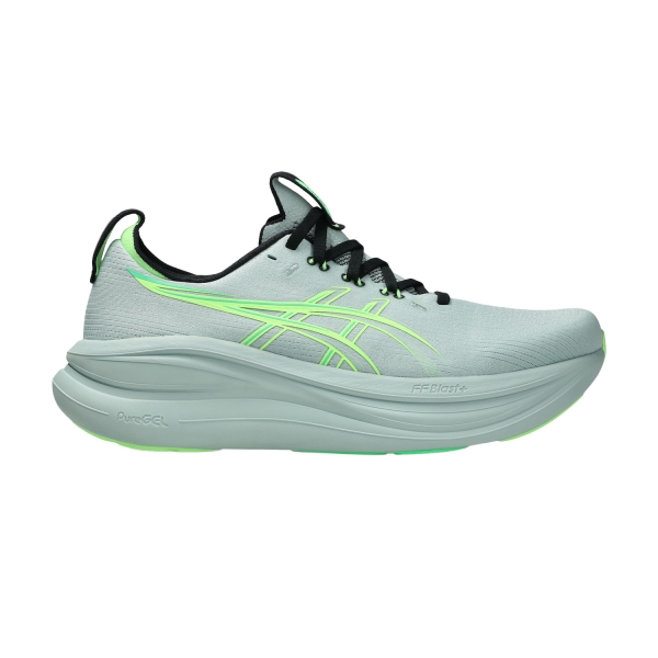 Zapatillas Running Neutras Hombre ASICS Gel Nimbus 28  Cold Moss/Illuminate Green 1011C127400