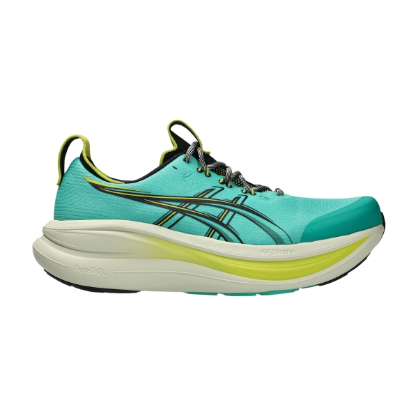 Scarpe Running Neutre Uomo ASICS GEL Nimbus 28 TR  Aurora Green/Black 1011C216300