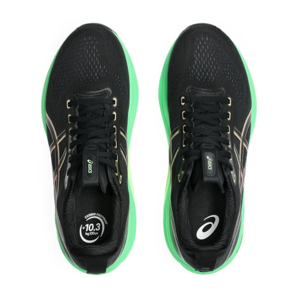 ASICS Gel Kayano 32 - Black/Vital Green