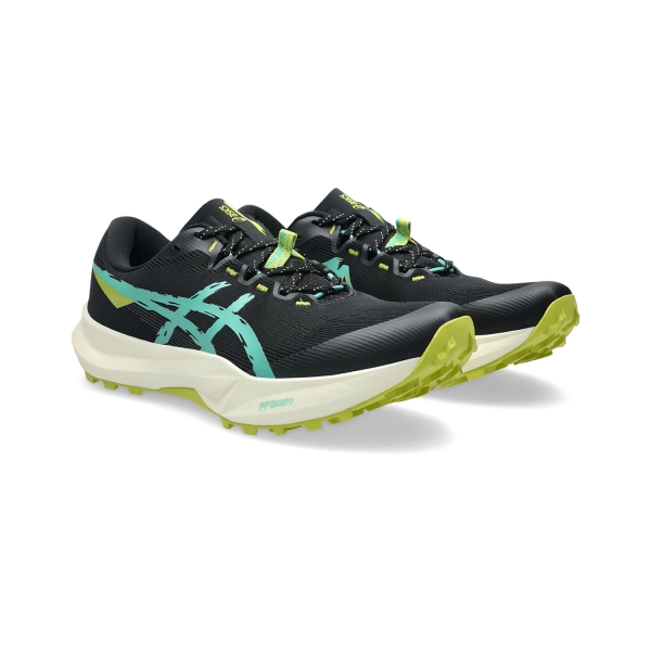 ASICS Fuji Lite 6 - Black/Aurora Green
