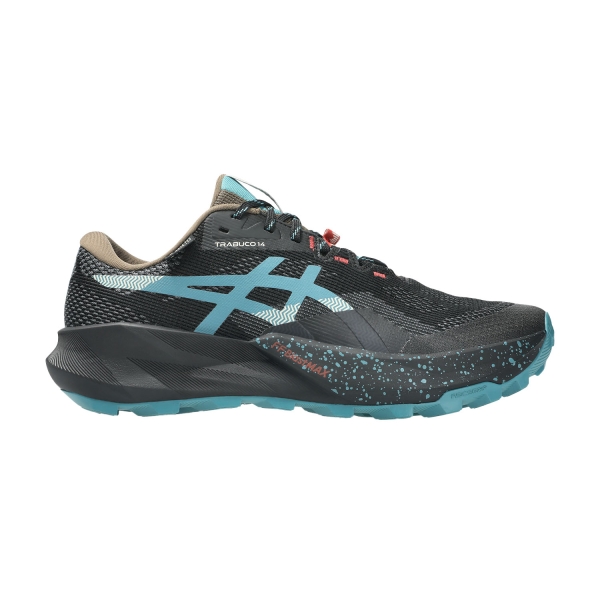 Scarpe Trail Running Uomo ASICS Trabuco 14 GTX  Black/Misty Pine 1011C165001