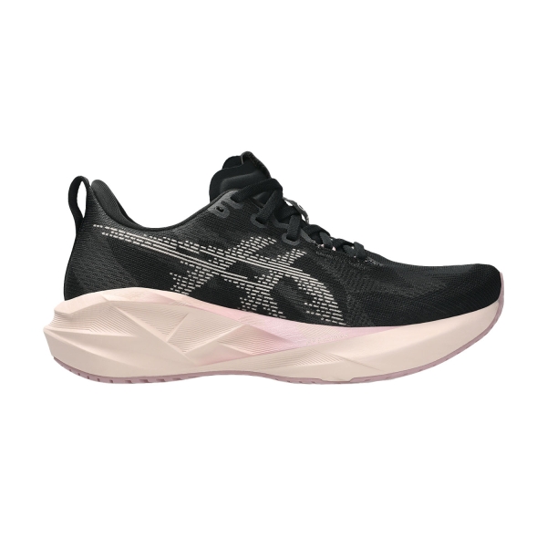 Women's Performance Running Shoes ASICS Novablast 5  Black/Pearl Pink 1012B765003