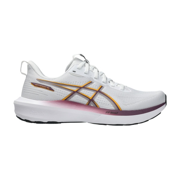 Woman's Structured Running Shoes ASICS GT 1000 14  White/Yamabuki 1012B859101