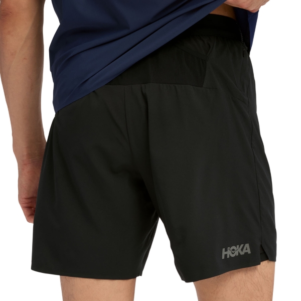 Hoka Glide 2 in 1 7in Shorts - Black
