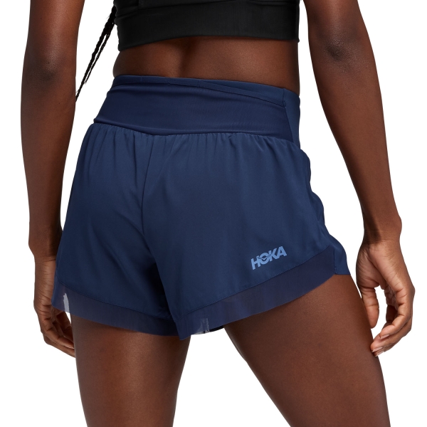 Hoka Glide 4in Pantaloncini - Midnight Blue