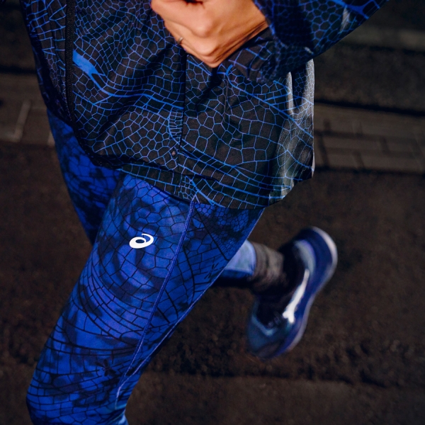 ASICS Road Lite-Show Pro Tights - Performance Black/Dark Cobalt