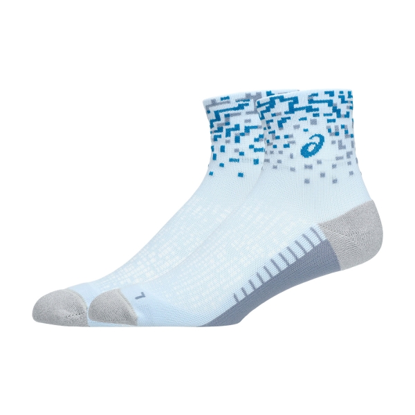 ASICS Performance Quarter Pro Logo Calcetines - Arctic Blue/Aegean Blue/Grey Blue