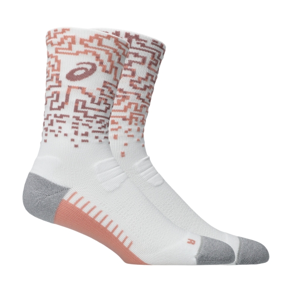 Calcetines ASICS Performance Run Crew Calcetines  Brilliant White/Morganite/Pearl Pink 3013B285100