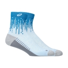 ASICS Performance Run Quarter Calcetines - Aegean Blue/Arctic Blue