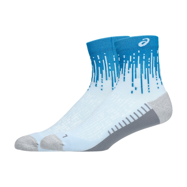 ASICS Performance Run Quarter Calcetines - Aegean Blue/Arctic Blue