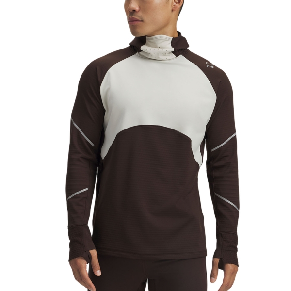 Maglia Running Uomo Under Armour Halo Maglia  Kona Brown 60070880246