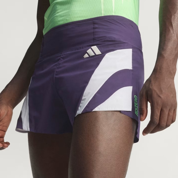 Pantaloncino Running Uomo adidas adizero NYC 3in Pantaloncini  Aurora Plum JY69923in
