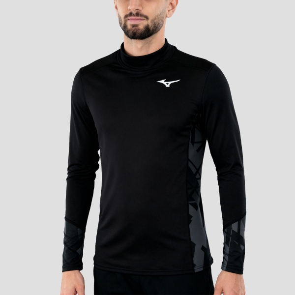 Camisa Intima Hombre Mizuno Virtual Body G5 High Camisa  Black A2GAC51009