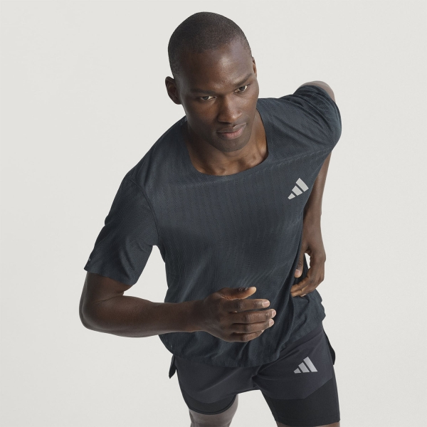 adidas 365 CLIMACOOL+ T-Shirt - Black/Grey Six