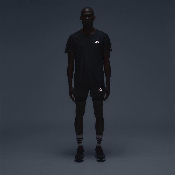 adidas 365 CLIMACOOL+ T-Shirt - Black/Grey Six