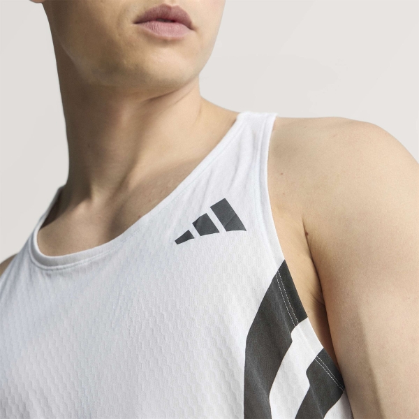 adidas adizero Archive Tank - White