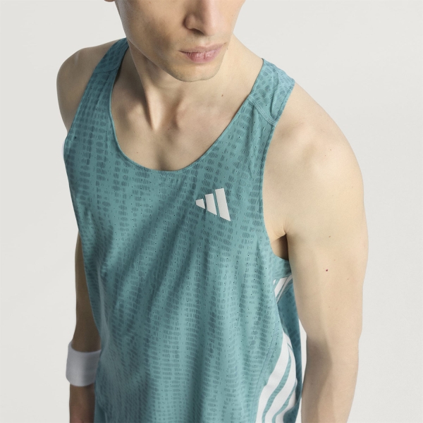 adidas adizero Tank - Powder Teal/Preloved Teal