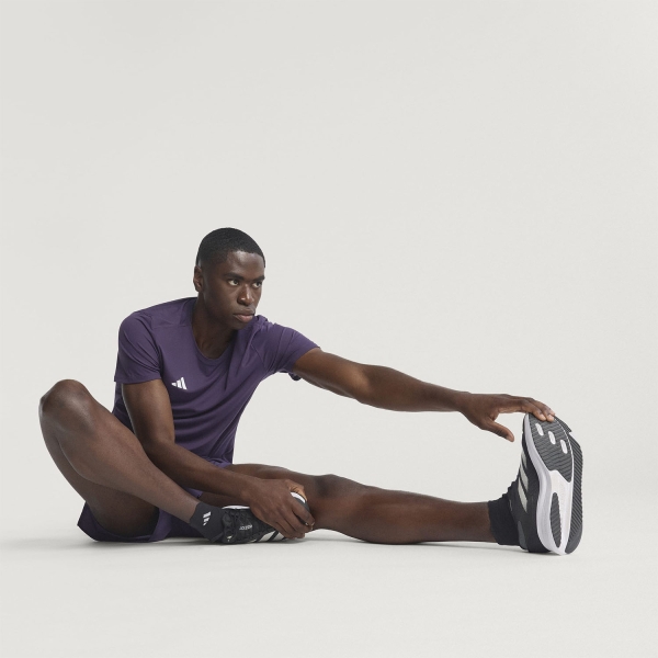 adidas adizero Essentials Maglietta - Aurora Plum