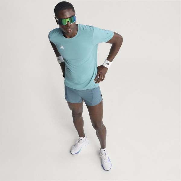 adidas adizero Essentials T-Shirt - Powder Teal