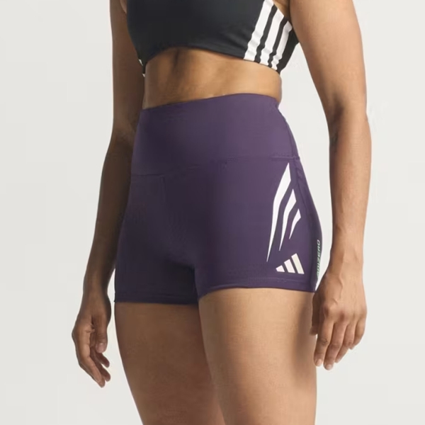 Women's Running Shorts adidas adizero NYC 4in Shorts  Aurora Plum JY69964in