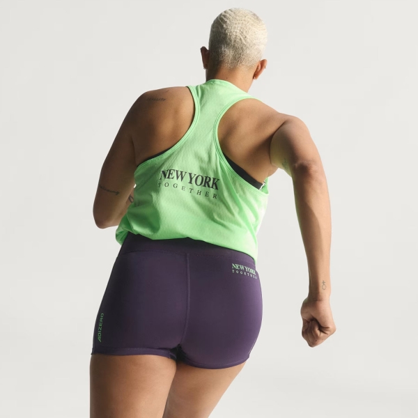adidas adizero NYC 4in Shorts - Aurora Plum
