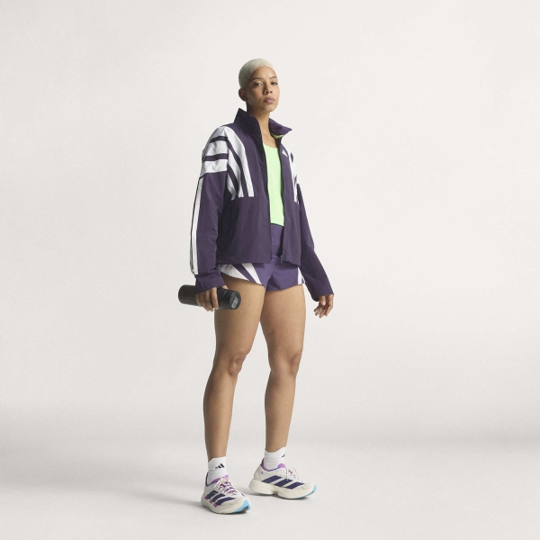 adidas adizero NYC Jacket - Aurora Plum