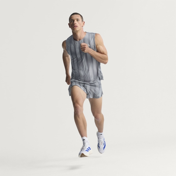 adidas adizero Pro 3in Shorts - Grey Three/Grey Five