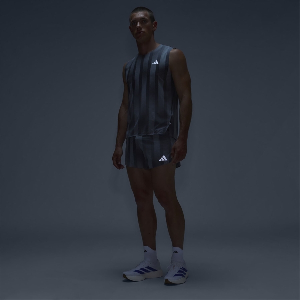 adidas adizero Pro 3in Shorts - Grey Three/Grey Five